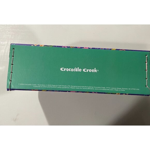 Unicorn Tin Tea Set With Carry Case - 14 Pieces - For Ages 3+ - By Crocodile Cre - Picture 4 of 5